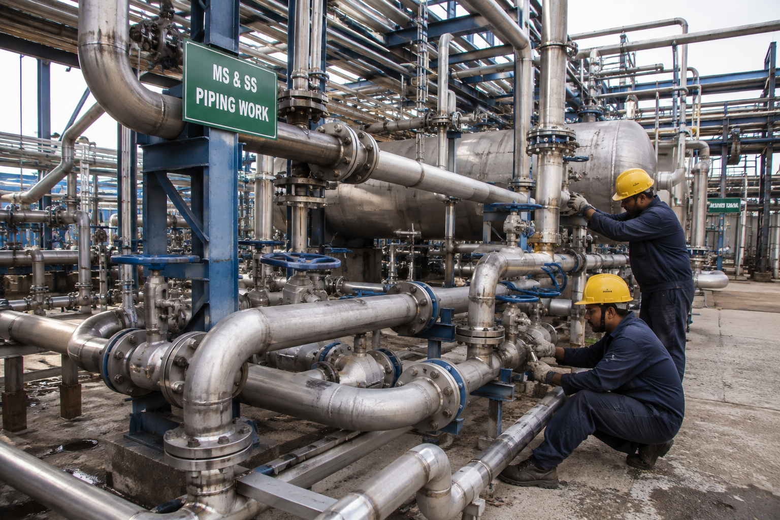 MS & SS PIPING WORK